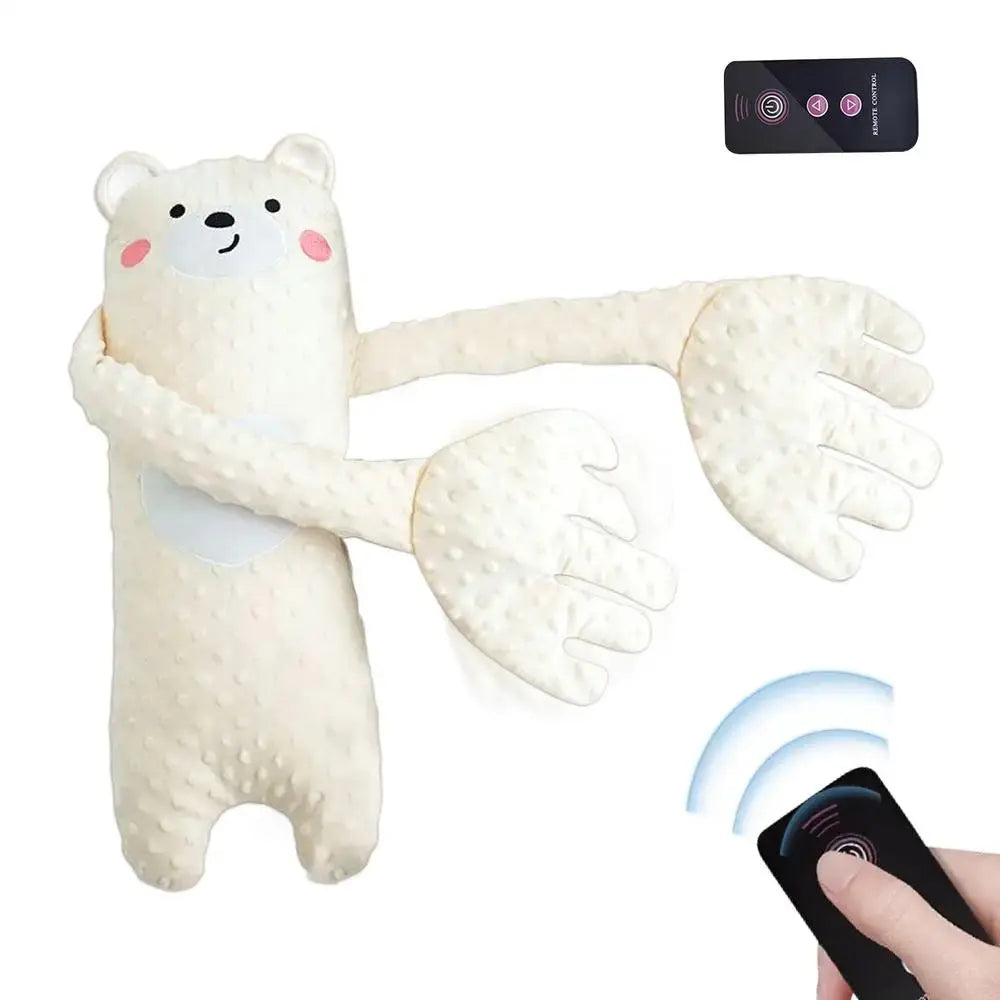 Remote Control Electric Baby Sleep Toy Cartoon Bear Shaped Plush Soothing Dolls Cartoon Baby Sleep Aid Comfort Soother Pillow Nova Trendz