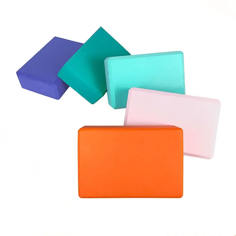 EVA Yoga Blocks Foam Training Exercise Fitness Set Body Shaping Yoga Bolster Pillow Stretching Cushion Gym Brick Exercise Tool Nova Trendz
