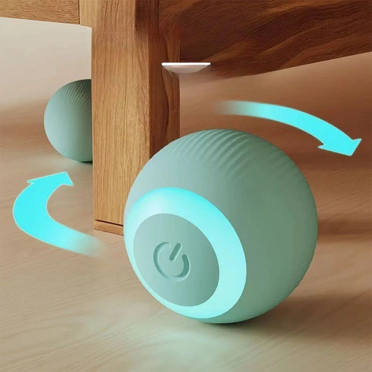 Electric Cat Toy Smart Rolling Ball Resistant To Bite Teasing Cats Toys Self-exciting Ball Artifact Dust-free Pet Supplies