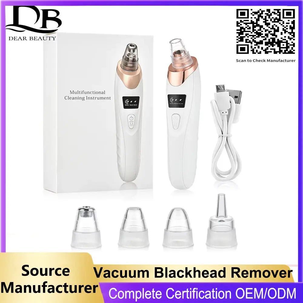 Blackhead Remover Nose T Zone Pore Vacuum Acne Pimple Removal Vacuum Suction Tool Facial Diamond Dermabrasion Machine Face Clean Nova Trendz