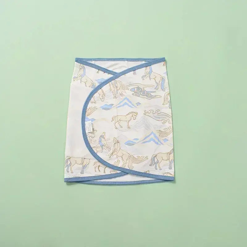 Baby Swaddle Blanket 0-6 Months Strap Protect Belly Baby Sleeping Blanket Wrap for New Born Thin-style for Summer - Nova Trendz