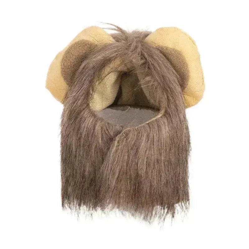 Cat Costume Cute Lion Mane Cat Wig Hat Cosplay Clothes Cap Dress Up Puppy Kitten Halloween Christmas Party Decoration Supplies Nova Trendz