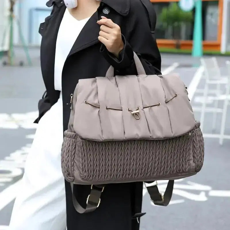 Large Capacity Mommy Diaper Bags Women's Hospital Newborn Nurse Bag Backpacks with changing mat Convenient Bab Nova Trendz