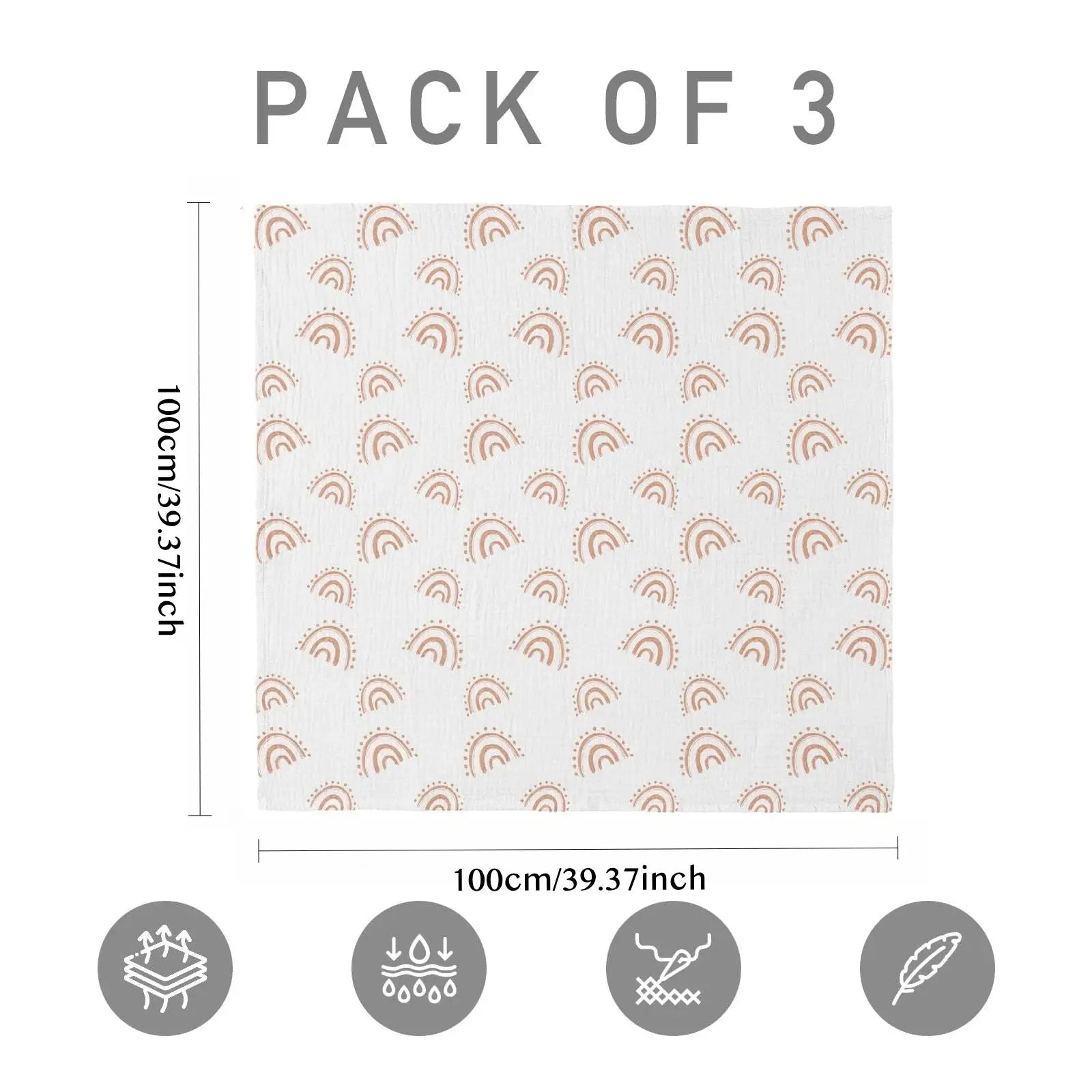 Baby Blanket Gauze Cotton Newborn Swaddle Swaddle Towel Four Seasons Bath Towel Swaddle To Prevent Startle Baby Towel Baby Bath Nova Trendz