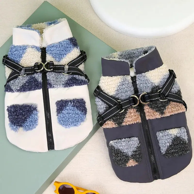 Winter Warm Pet Dog Jacket Thickened Pet Clothes for Small Medium Dogs Fleece Puppy Coat Yorkie Chihuahua Coat Dog Accessories Nova Trendz