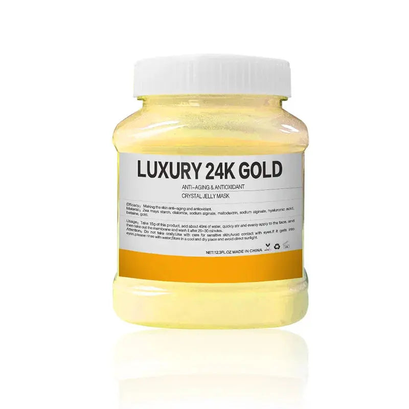 350g Hydrating 24K Gold Soft Mask Powder Rose Petal Crystal Jelly Mask Powder  Skin Care Dropshipping Nova Trendz