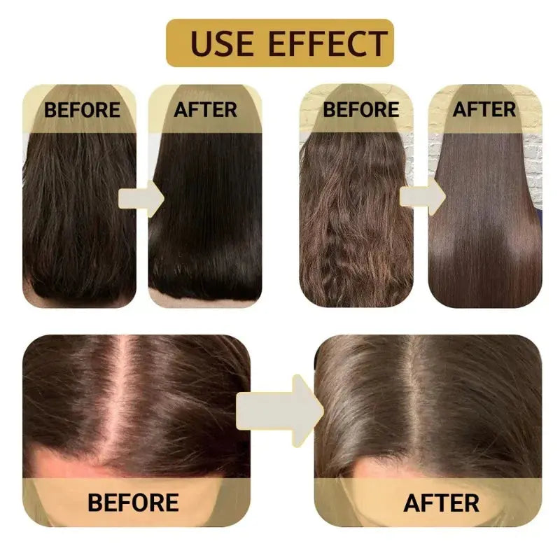 Deep Nourishing Keratin Care Hair Mask Moisturizing Repairing Damaged Frizzy Hairs Smooth Straighten Soft Hair Care 1/3/5/10pcs Nova Trendz
