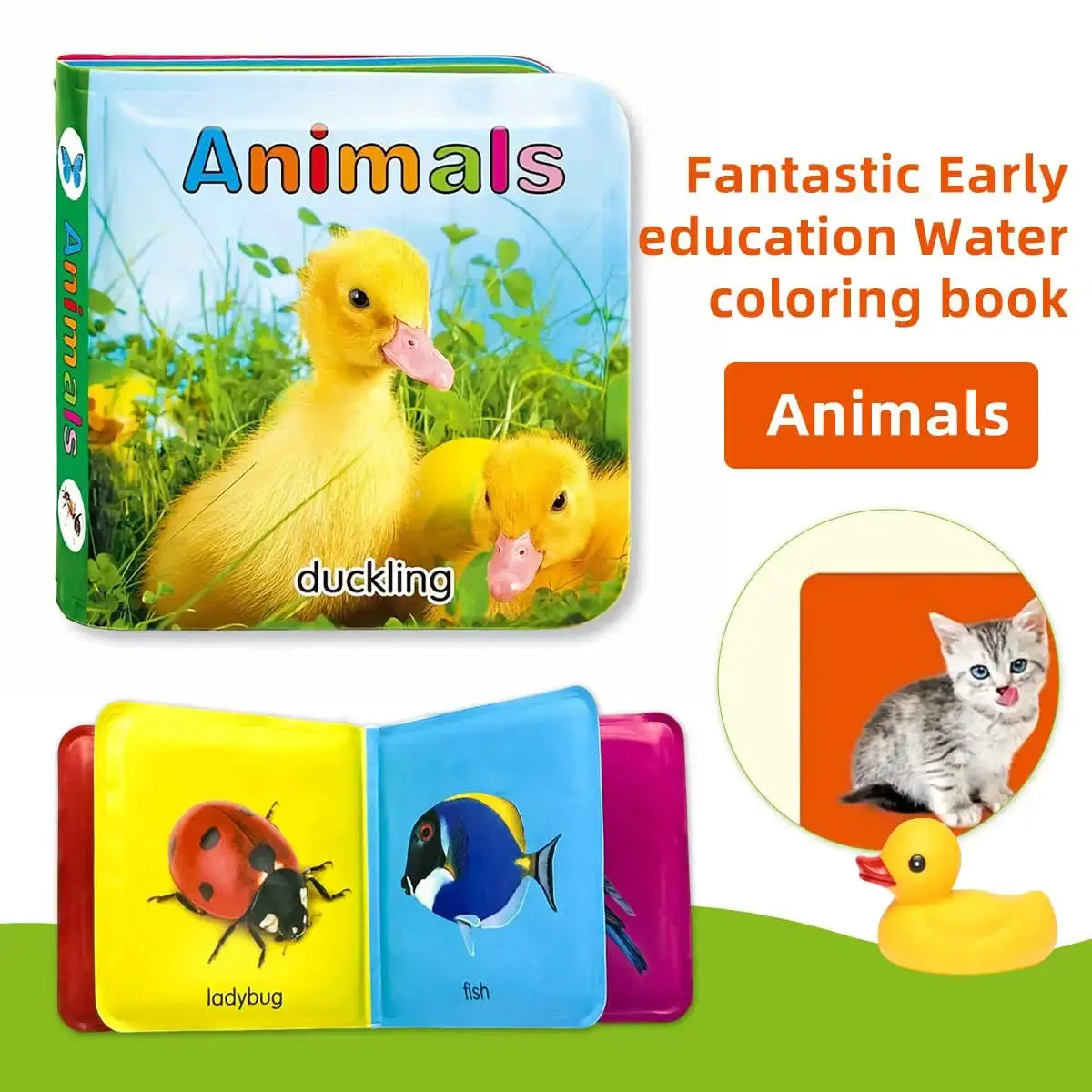 Floating Baby Bath Books for Baby,Kids Learning Bath Toys,Waterproof Bathtime Toys for Toddlers,Educational Infant Bath Toys. Nova Trendz