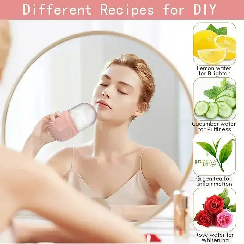 Cooling Ice Facial Roller for Face and Eye Area, Reusable Ice Face Roller for Daily Skin Care Nova Trendz