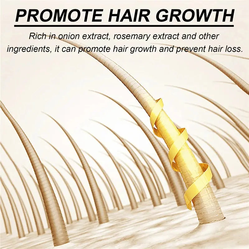 Onion Biotin and Rosemary Shampoo and Conditioner Set Deeply Moisturize and Smooth Nourishes Hair Roots Improves Hair Quality Nova Trendz