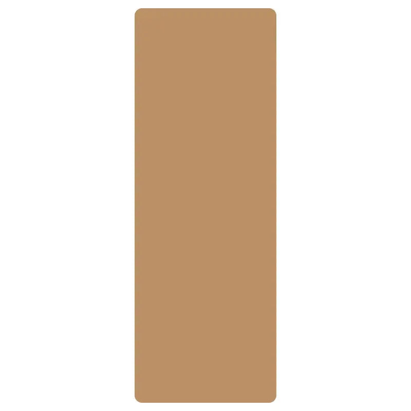 ‌Natural Rubber & Cork Yoga Mat - 68cm Extra-Wide 5mm Thick Gymnastic Mat with Laser-Engraved Alignment Lines & Logo Printing‌ ‌ Nova Trendz
