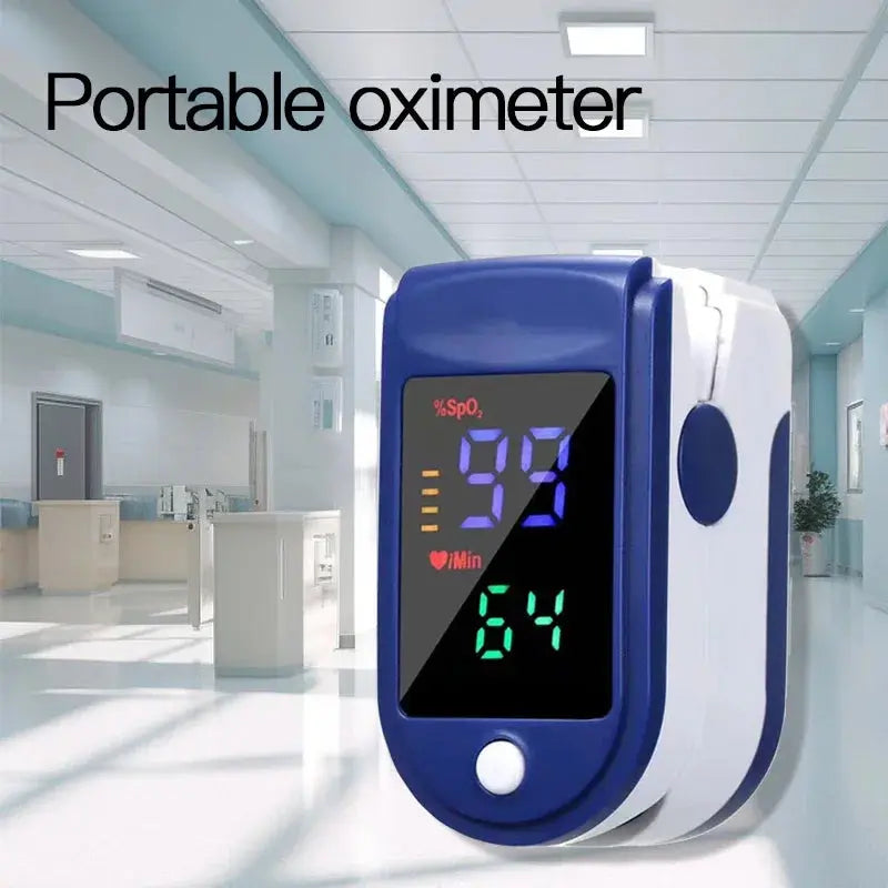 Pulse Oximeter Finger Clip Pulse Monitor Home Monitoring Pulse Oximeter Blood Oxygen Saturation Detector Clip Nova Trendz