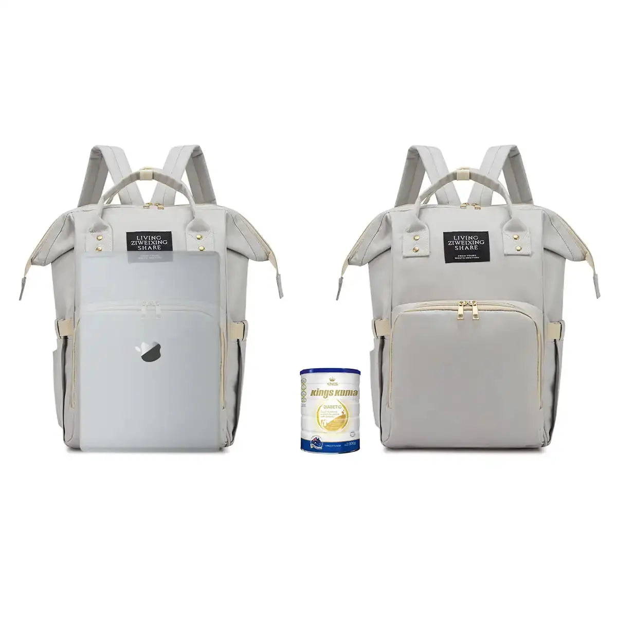 Nappy Backpack Bag Mummy Large Capacity Bag Mom Baby Multi-Function Waterproof Outdoor Travel Diaper Bags Nova Trendz