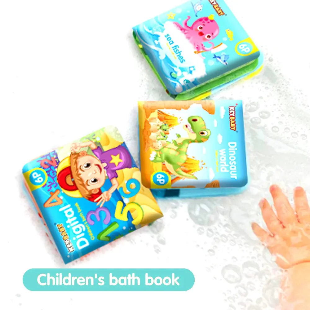 Baby Bath Book Cognitive Early Education Books Unbreakable Children's Enlightenment Object Recognition Educational ToyStory Gift - Nova Trendz