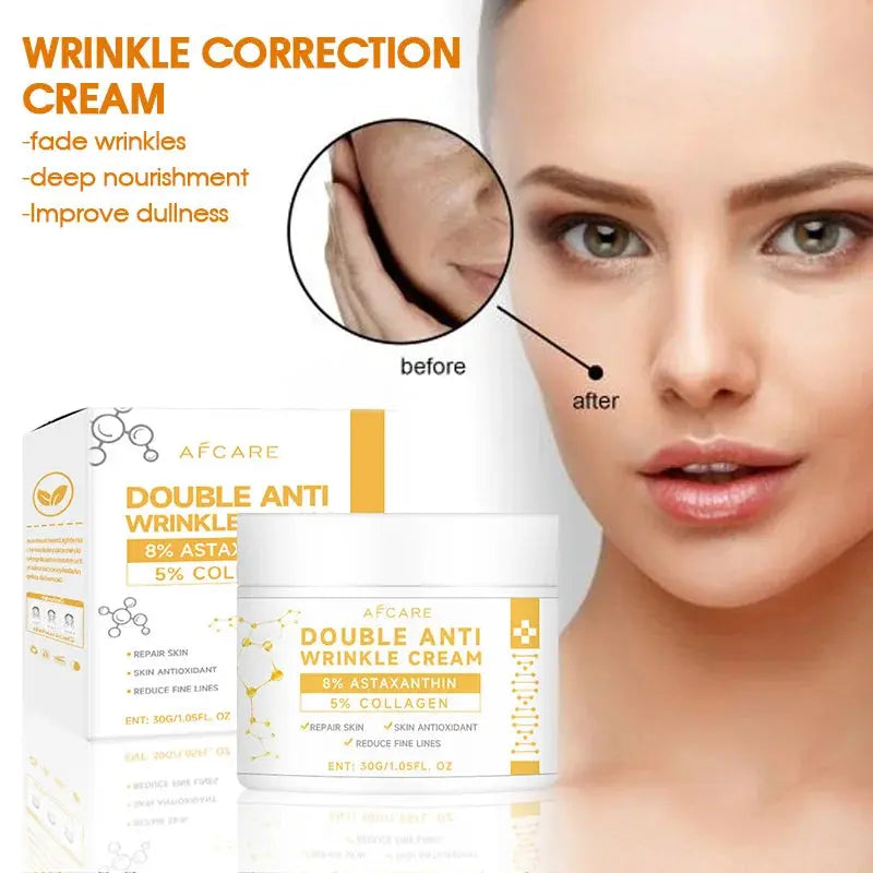 Astaxanthin Anti Wrinkle Face Cream Retinol Anti-aging Moisturizer Cream Nourishing Skincare Products Balance Skin Tone Nova Trendz