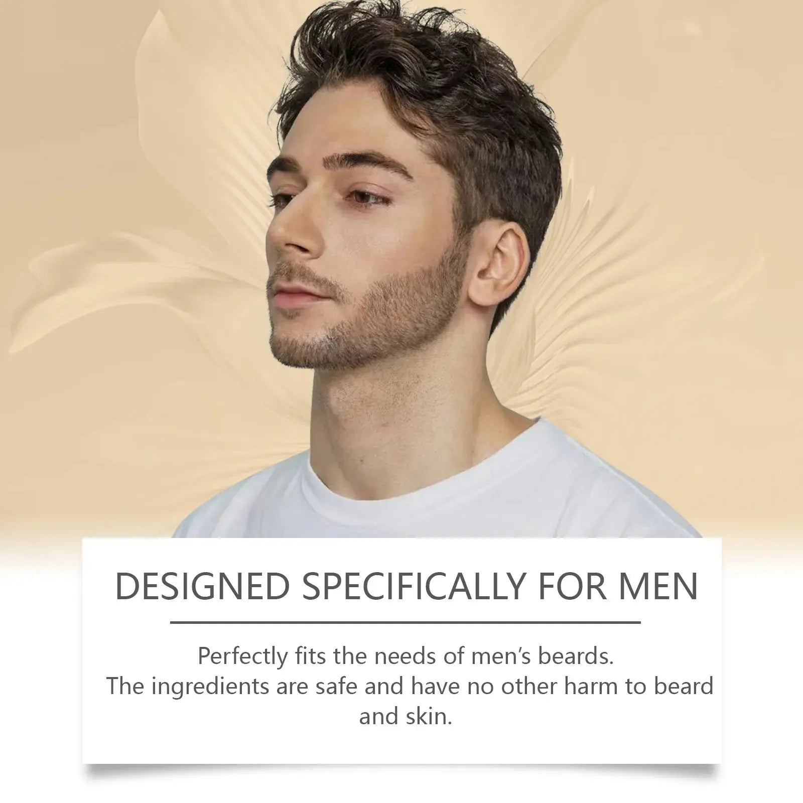 Beard Care Cream Moisturizing Facial Hair Growth Dashing Soften Moustache Beard Grooming Product Gentlemen Beard Styling Wax Nova Trendz