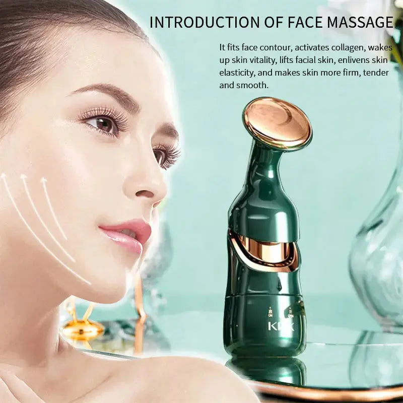 3-in-1 Microcurrent Facial Massager for Face, Neck & Eye Area Nova Trendz