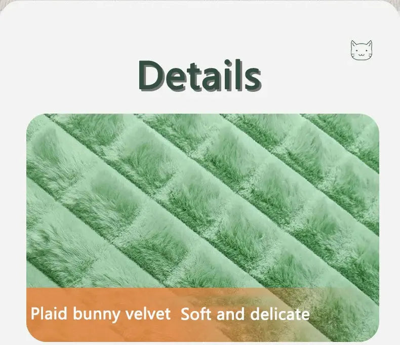 Winter Dog Bed Removable Washable Pet Dog Mat Sofa For Small Medium Large Dogs Cushion Protect Cervical Pet Mat - Nova Trendz