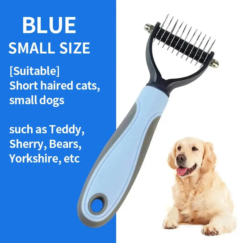 Pet Hair Straightener Groomer Anti-Knotting Floating Hair Removal Tool for Cats And Dogs Pet Comb - Nova Trendz
