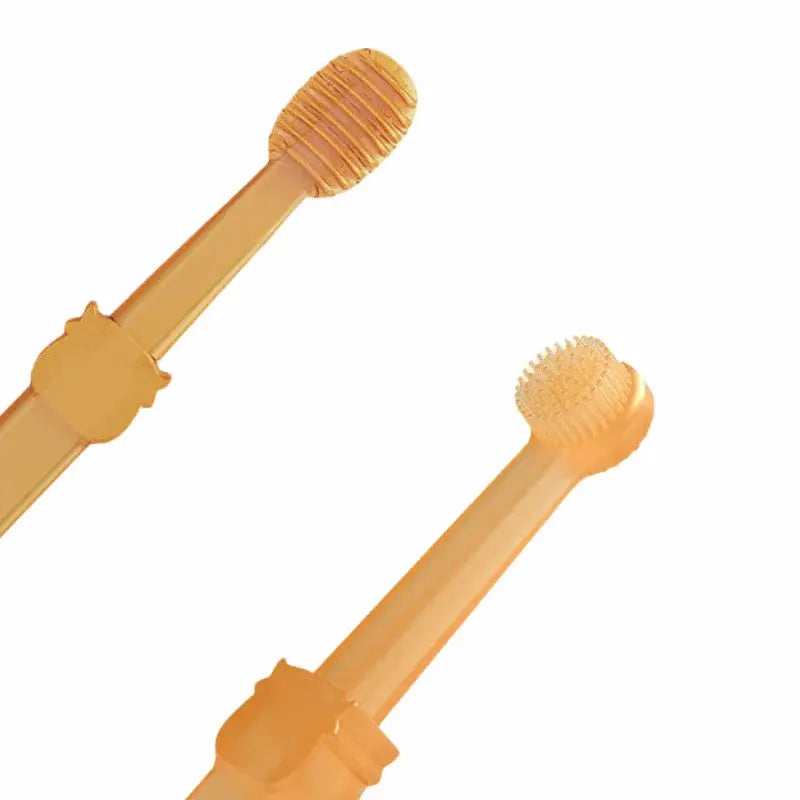 Pet Teeth Whitening Kit - Dual-Head Silicone Toothbrush & Enzymatic Paste for Dogs/Cats, Summer Oral Care Set - Nova Trendz