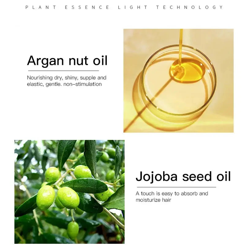 Hair & Scalp Care Essential Oil Treatment for Moisturizing Soft Hair Pure Argan Oil Dry Hair Repair Multi-functional Nova Trendz