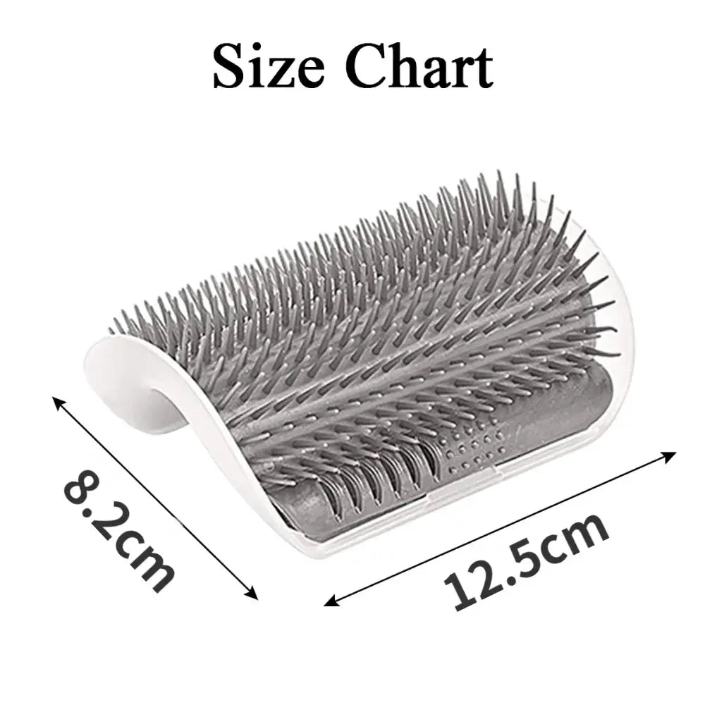 Pet Cat Corner Scrubber Massager Cat Scratching Scratching Scratcher Cat Brush Comb Massage Corner Brush Pet Supplies Nova Trendz