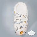 Newborn Baby Swaddle Wrap Adjustable Newborn Hat Set Anti-kick Swaddle Warm Soft BlanketSuitable for Babies Aged 0-3 Months - Nova Trendz
