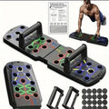 Solid Push Up Board Home Workout Equipment Multi-Functional Pushup Stands System Fitness Floor Chest Muscle Exercise Professiona Nova Trendz