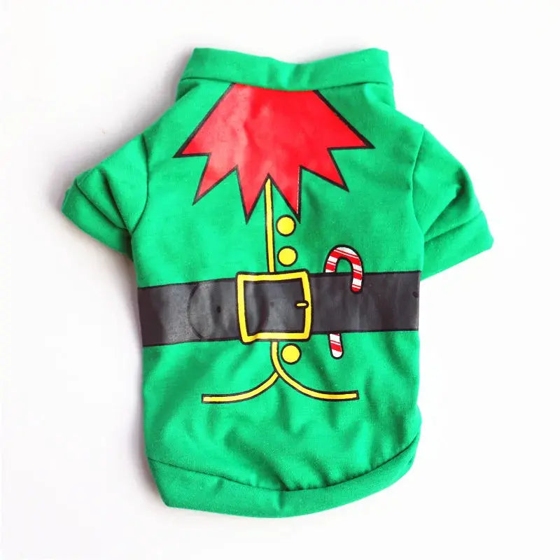 Christmas Dog Clothes New Year Pets Dogs Clothing For Small Medium Dogs Costume Chihuahua Pet Shirt Warm Dog Clothing Yorkshire Nova Trendz