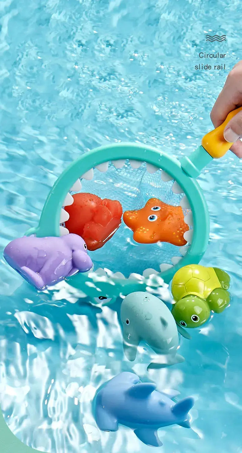 Baby Bath Toys Bathtub Colorful Toys Waterproof Bath Toys for Toddler Infant Boys Girls 0~3years Gift Nova Trendz