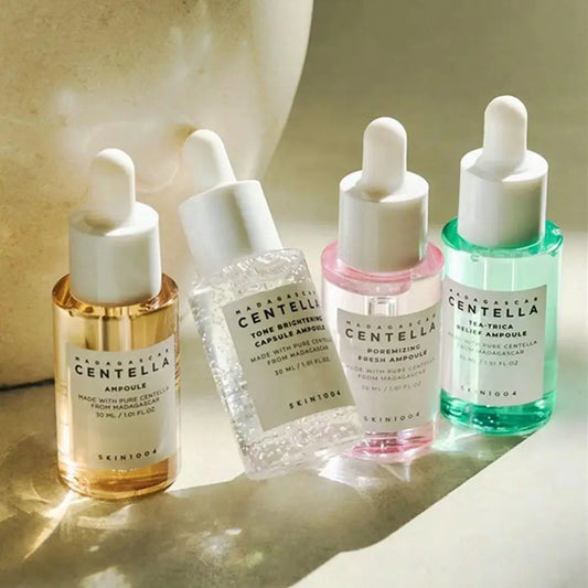 Centella Asiatica Skin Care Set Essence Soothing Repairing Skin Rejuvenation Nourishing Brightening Korean Cometics Skincare