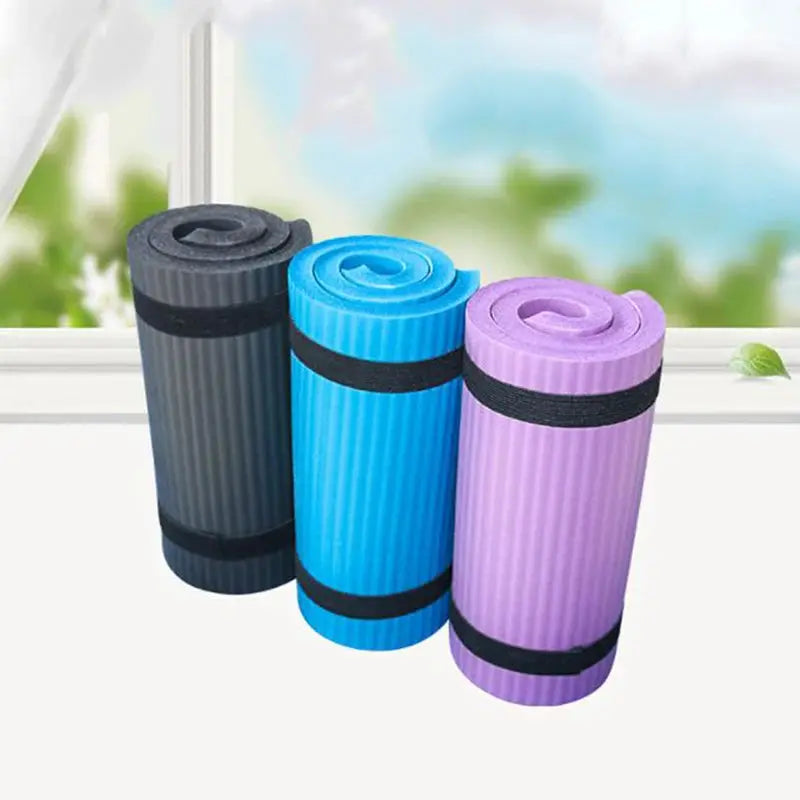 60X25X1.5Cm Yoga Mat Anti-Skid Sports Fitness Mat Thick Nbr Comfort Foam Yoga Matt for Exercise Yoga and Pilates Gymnastics Mat Nova Trendz