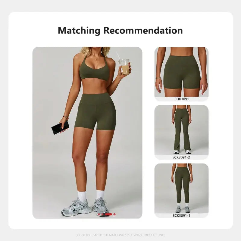 Hearuisavy Breathable Sports Bra Women Quick Drying ShockProof Gym Workout Top Casual Yoga Clothing Push Up Running Fitness Bras - Nova Trendz