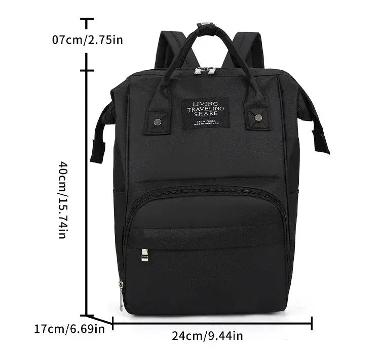 Nappy Backpack Diaper Bag Mummy Large Capacity Bags Mom Baby Multi-Function Waterproof Outdoor Travel Diaper Bags for Baby Care Nova Trendz