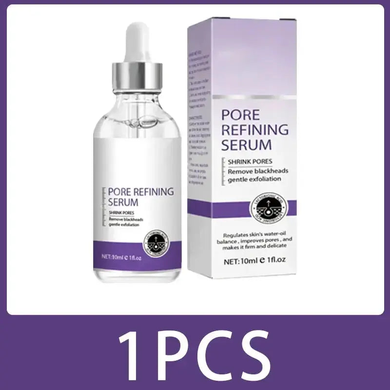 Pore Shrinking Serum Face Removing Large Pores Tightening Repairing Facial Pore Minimizing Essence Skin Care Beauty Firm skin Nova Trendz