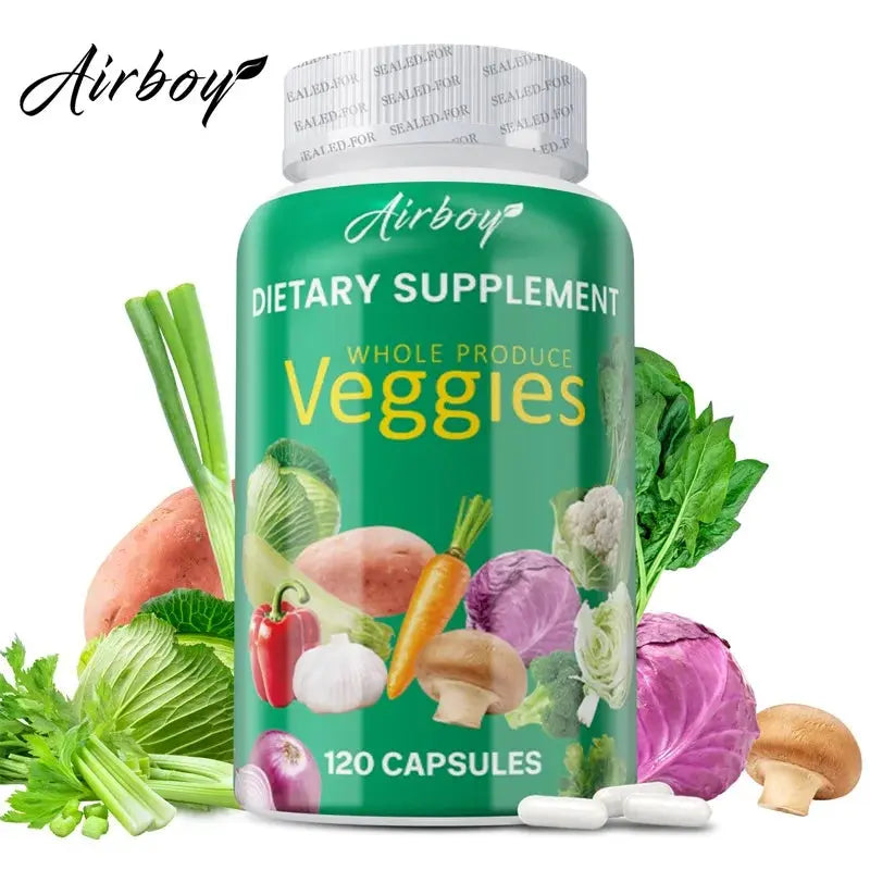 Veggies Supplement Filled with Vitamins and Minerals Promote Antioxidants Increase Immune Defense Nova Trendz