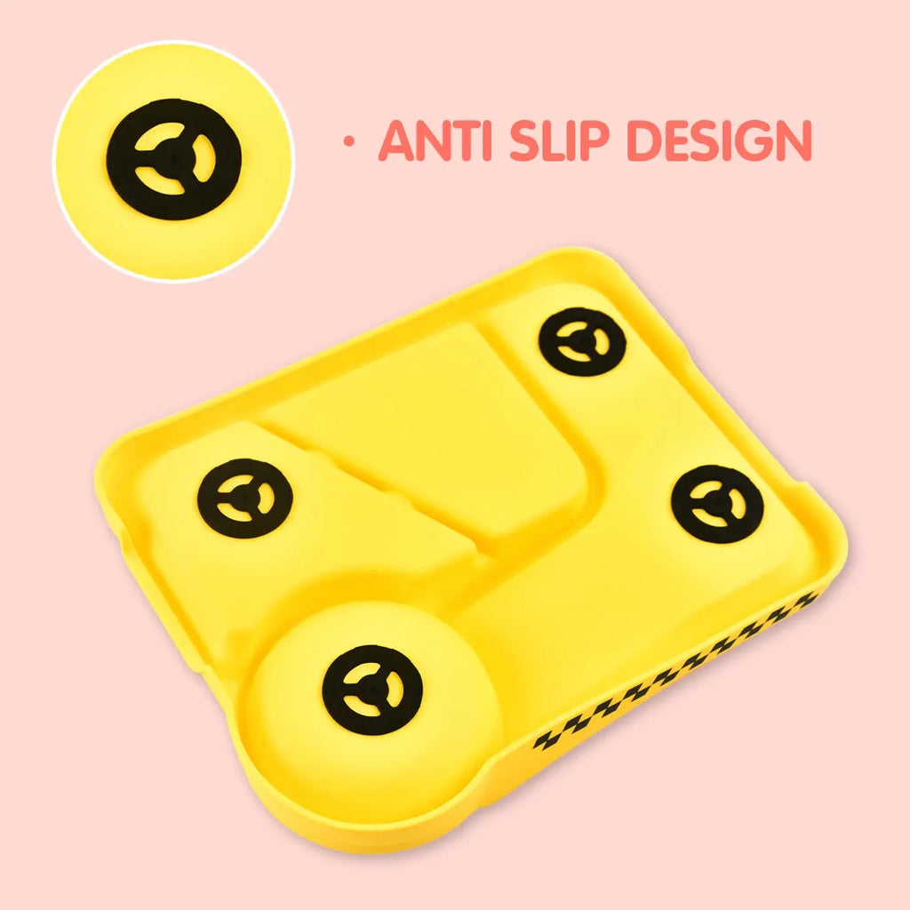 Children's Feeding Dish Set of Dishes for Baby Stuff Suction Cup Plate Aesthetic Tableware for Kids Plates Utensils Dinner Kit Nova Trendz