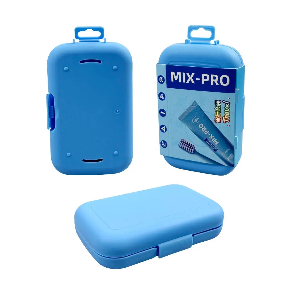 Dental Oral Care Cleaning Kit Portable Toothbrush Toothpaste Case Travel Toothbrush Soft Bristle Adult Tooth Brush Personal Care - Nova Trendz