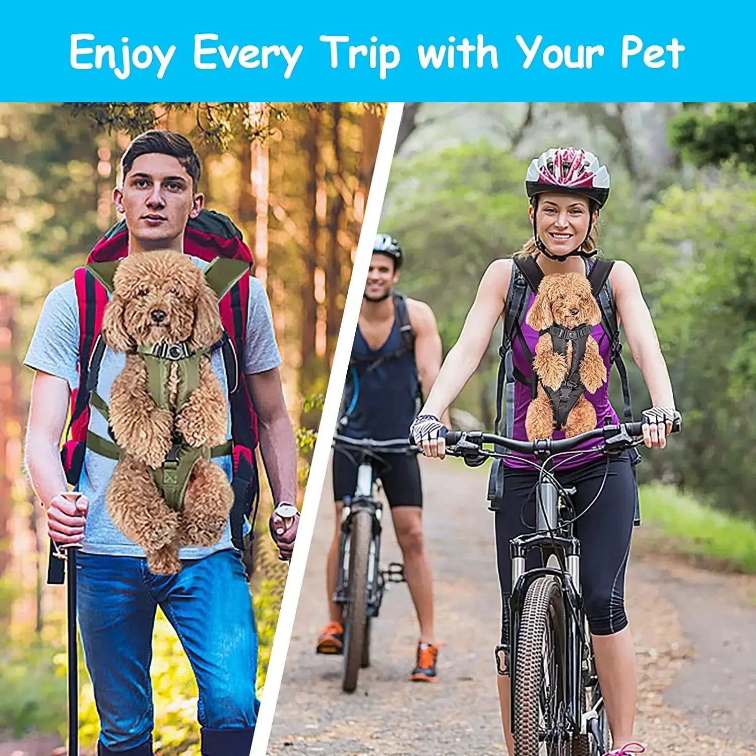 Pet Backpack Carrier For Cat Dogs Front Travel Dog Bag Carrying For Animals Small Medium Dogs Bulldog Puppy Mochila Para Perro - Nova Trendz