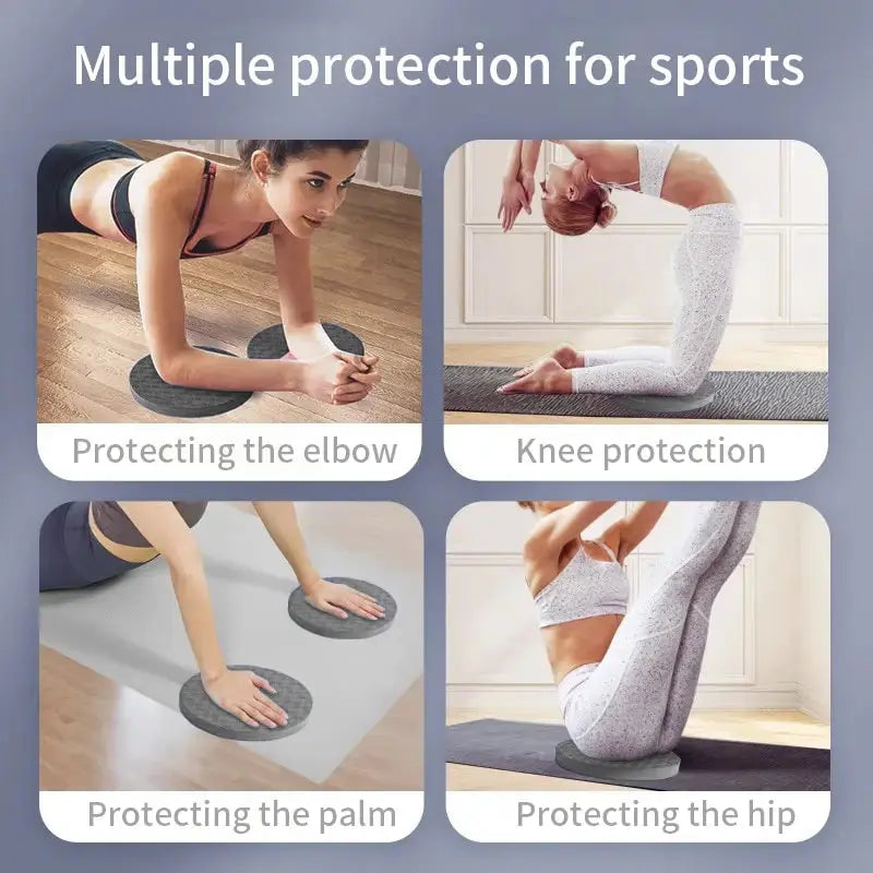 Yoga Knee Pads 2 Pack, Yoga Knee Cushion Thick Exercise Pads for Knees Elbows Wrist Hands Head Foam Pilates Kneeling Pad Nova Trendz