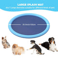 Dog Water Play Mat Splash Pad PVC Interactive Pet Toy for Outdoor Summer Cooling Fun Reusable Crawling Mat Nova Trendz