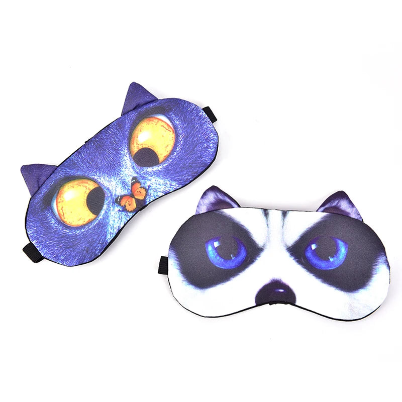 Eye Mask Eye Cover Natural Sleeping Eye Patch Cute Sleep Mask Women Men Eyepatch