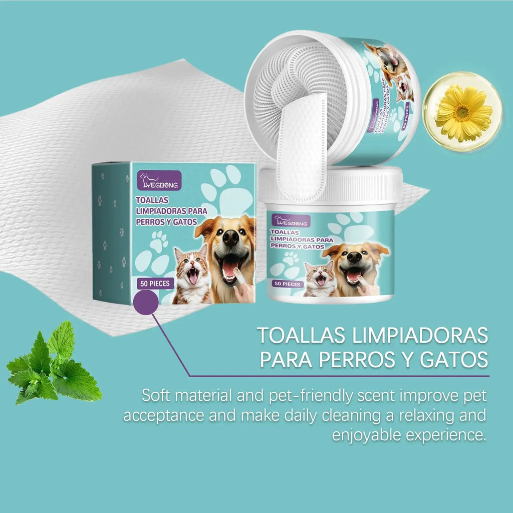Disposable Pet Teeth Finger Cots Super Soft Tartar Removal Puppy Cat Dog Oral Care Toothbrush Cochlear Cleaning Finger Cover - Nova Trendz