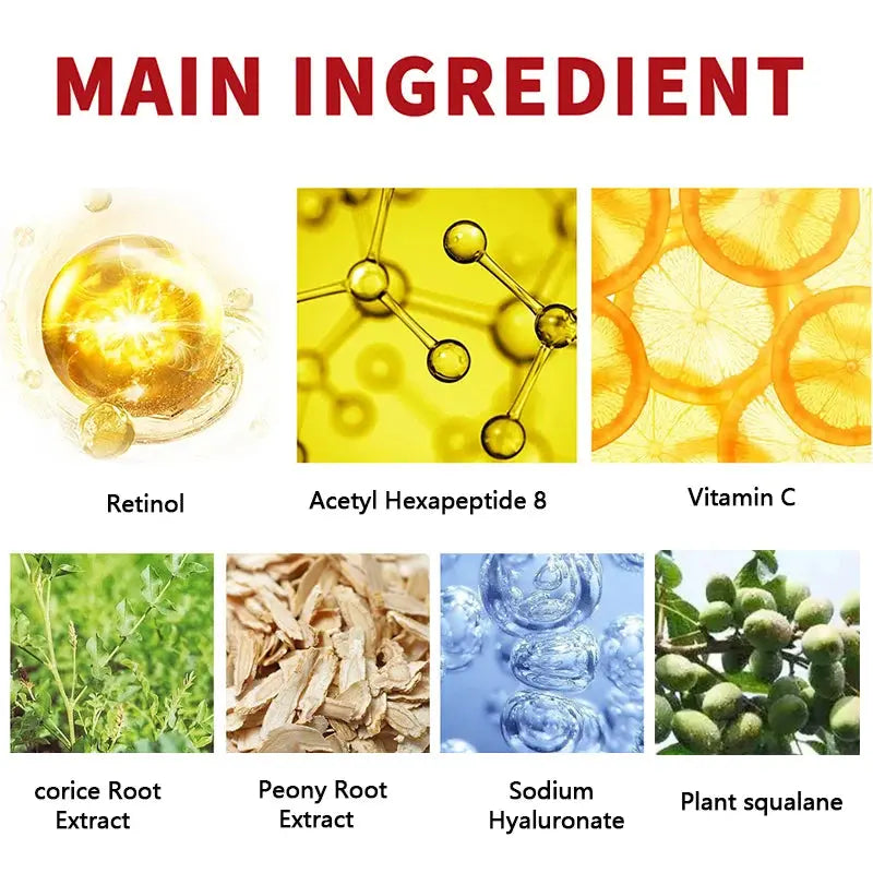 Retinol Collagen Facial Care Moisturizing Cream Deep Hydration  Suitable for dry Aging Face Cream Moisturizing Skin Repair - Nova Trendz
