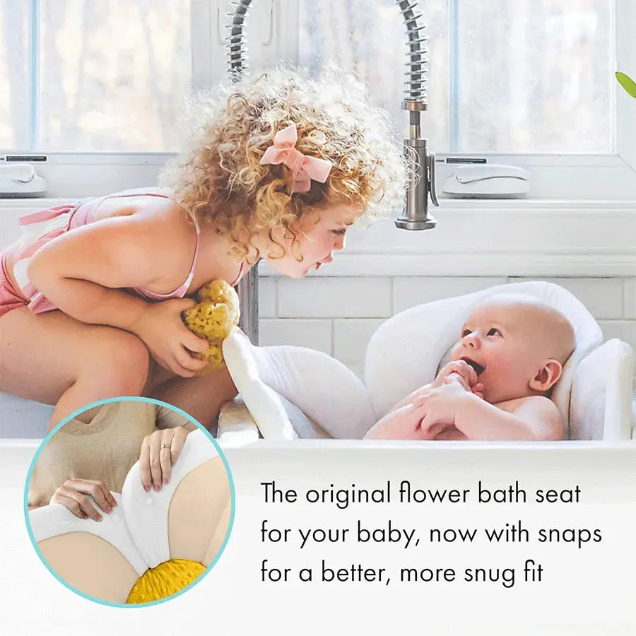 Baby Bath - Flower Baby Bath Pad Infant Bathtub Mat for Bathtub Tub Sink Nova Trendz