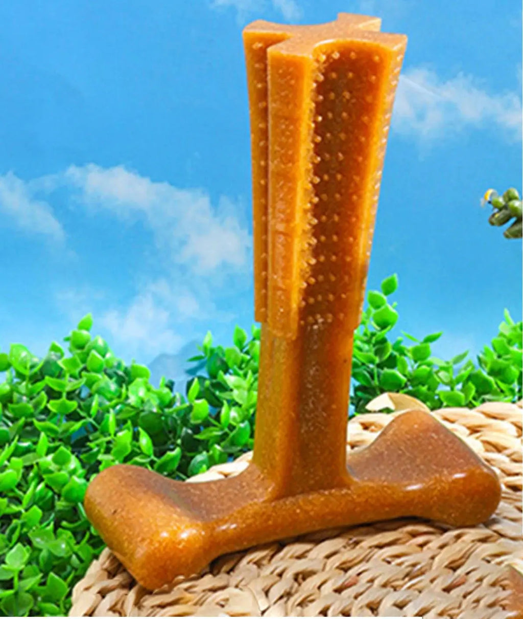 Dog Chew Toys Durable Oral Care Dog Chews Puppy Chew Toys Keep Teeth Clean for Mild Chewing and Teething Teeth Cleaning Toy - Nova Trendz