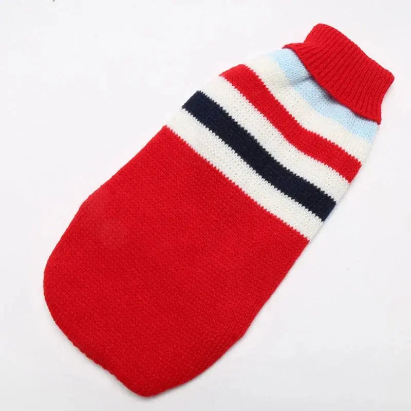 Christmas Wear for Large Dog Sweater Knit Big Dog Sweater Christmas Pet Turtleneck Doggy Sweatshirt for Extra Dogs Boy Girl - Nova Trendz