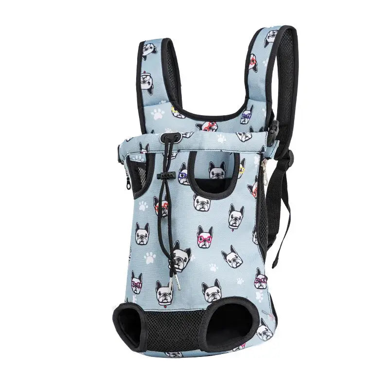 Adjustable Cat Carrier Bag Pet Double Shoulder Backpack Portable Bag Outdoor Travel Camping Hiking Cat Bag Dog Bag - Nova Trendz
