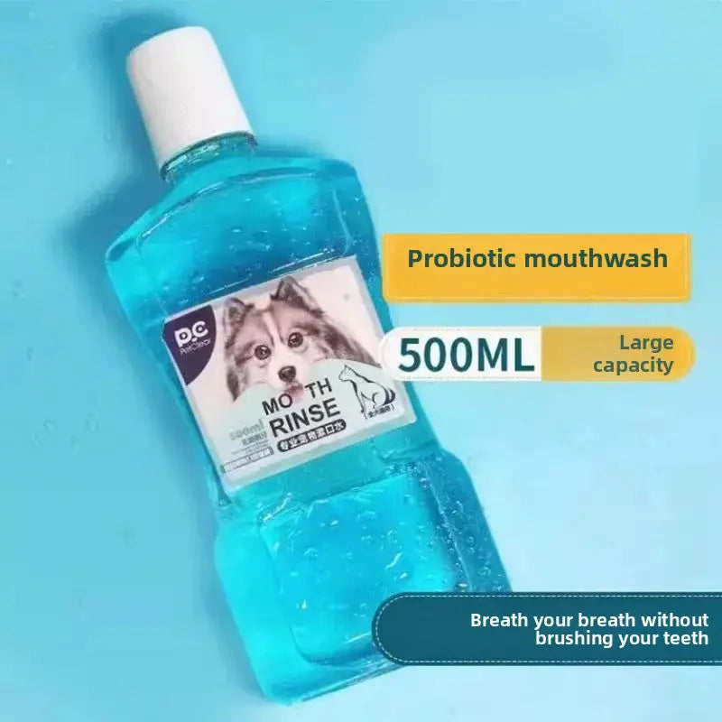PETCLEAR Mouth Rinse Water Dogs and Cats Mouth Cleaning Liquid Stains Water Mouth Fresh Tools Tartar Removal Oral Deodorant - Nova Trendz