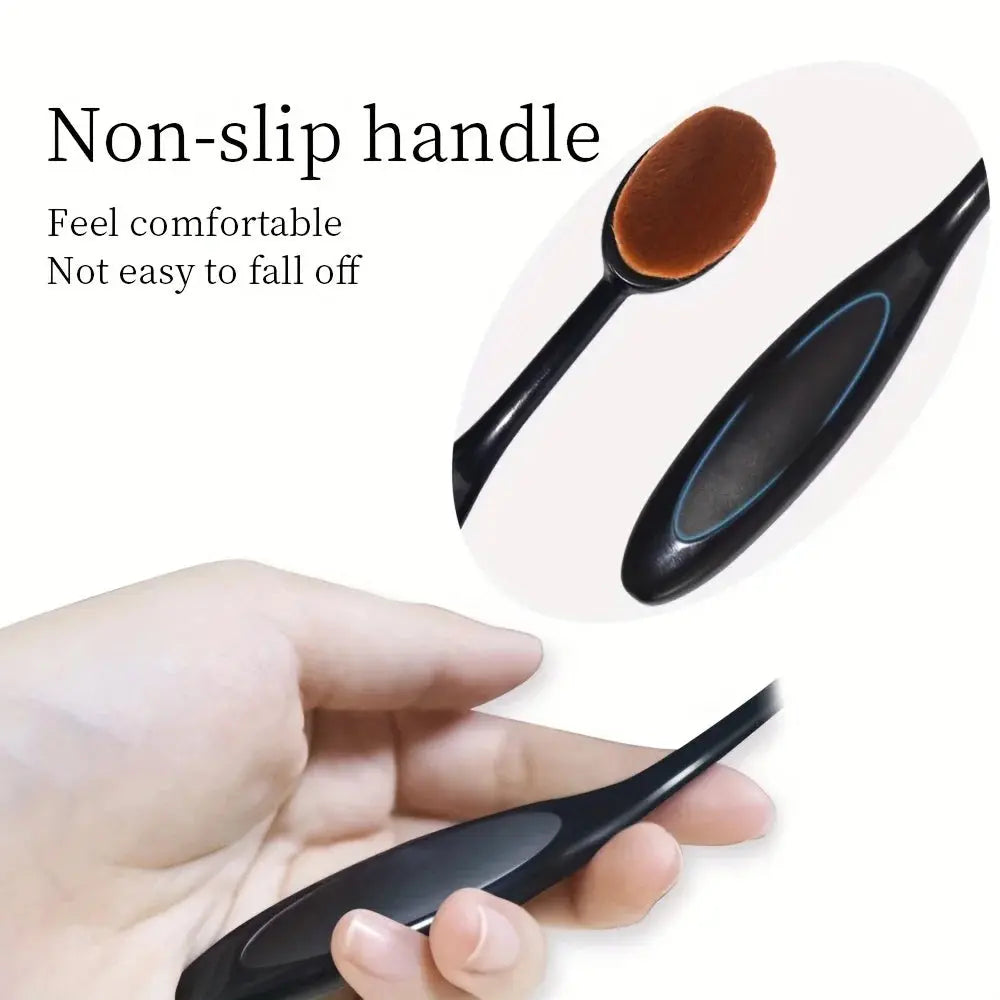 Pet Ear Cleaning Brush with Soft Plastic Bristles – Gentle Paw Cleaner for Dogs and Cats, Comfortable Oval Shaped Handle Nova Trendz